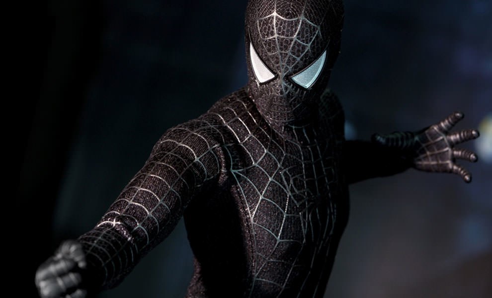 Marvel Spider-Man Black Suit Version Sixth Scale Figure by Hot Toys |  Sideshow Collectibles