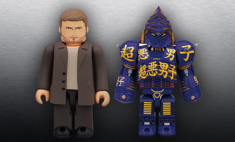 Medicom Real Steel Kubrick 2 Pack Atom and Max Box set