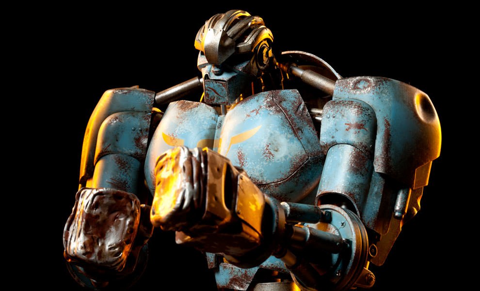 Real steel ambush movie figure 1/6 scale eyes light up
