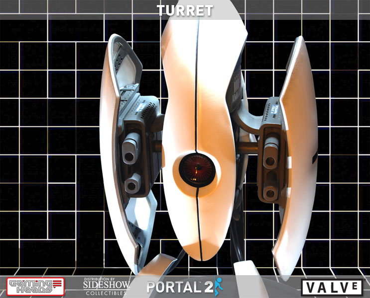 portal turret statue