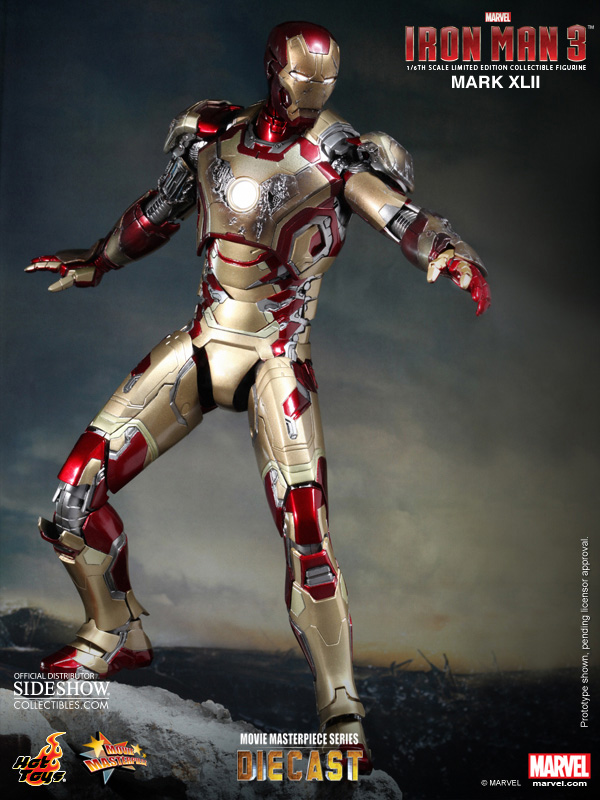hot toys mark 42 diecast