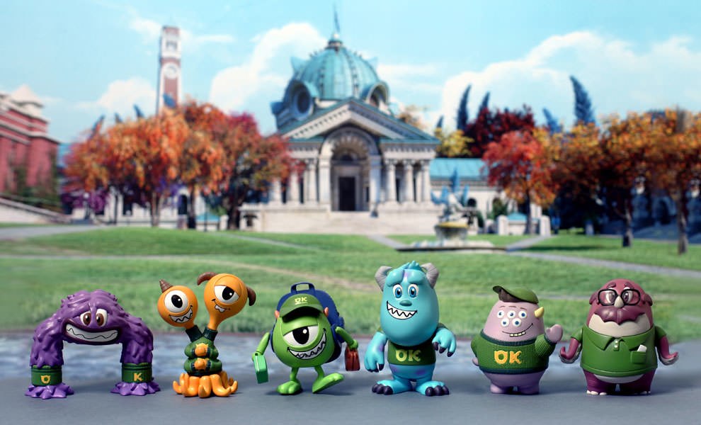Disney Monsters University Cosbaby Set Vinyl Collectible by