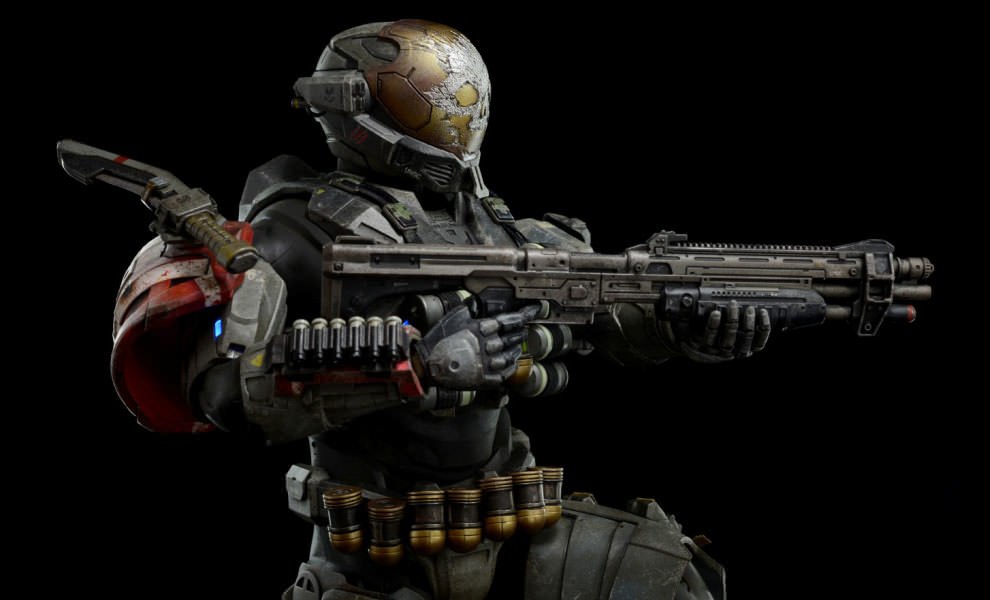 Halo Reach : Emile  Halo reach, Halo armor, Character art