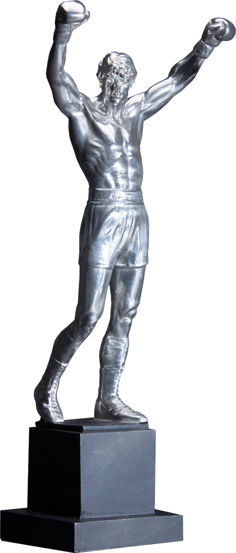 mini rocky statue