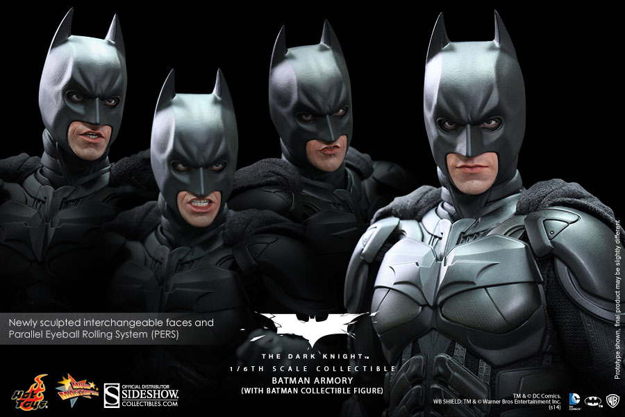 Hot Toys MMS236 TDK 1/6 Batman Armory Magnetic Sticky Bomb Gun Mms234 Mms235 for sale online 