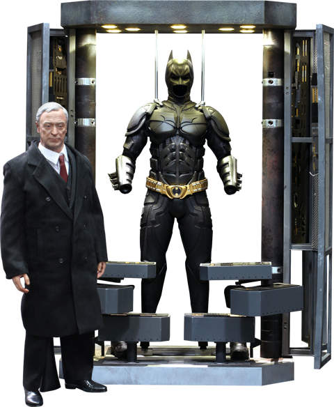 Hot Toys Batman Armory with Alfred Pennyworth Sixth Scale Figure
