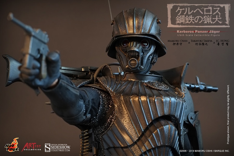 Hot Toys The Kerberos Panzer Jäger PROTECT GEAR Figure 1//6 MACHINE GUN w//BIPOD