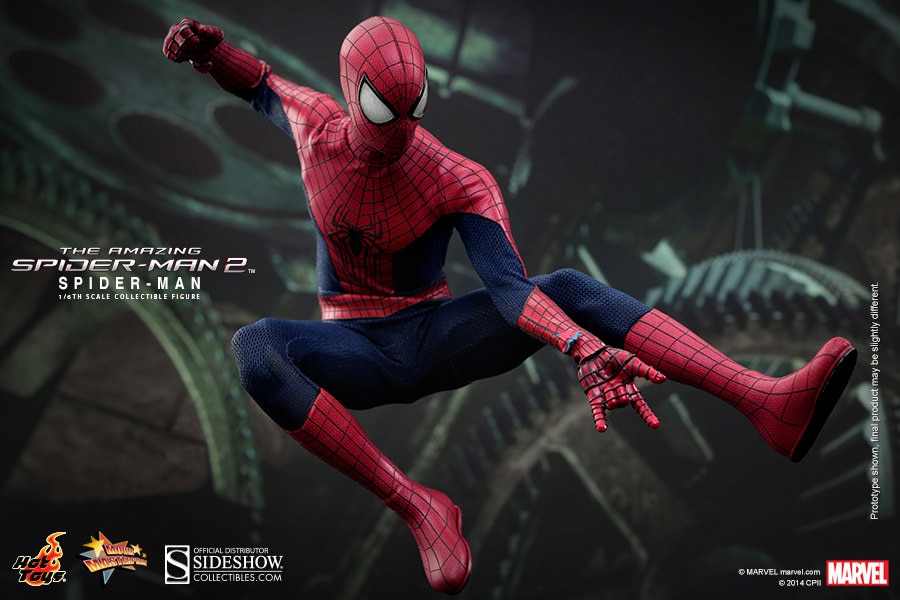 the amazing spider man hot toys