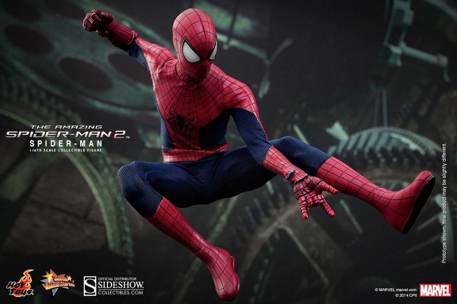 the amazing spider man 2 hot toys