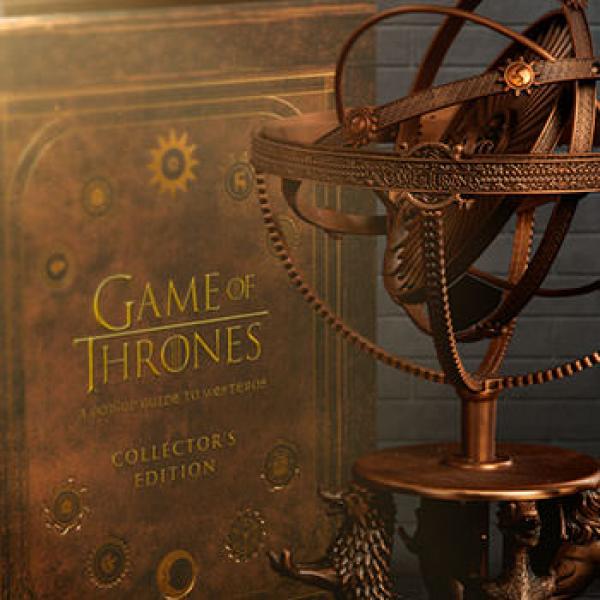 Game of Thrones Astrolabe with Game of Thrones A Pop-Up Guide to Westeros Collectors Edition