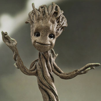  Sideshow Guardians Of The Galaxy Vol 2 Baby Groot Marquette  Figure : Toys & Games