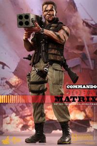 Gallery Image of John Matrix Sixth Scale Figure