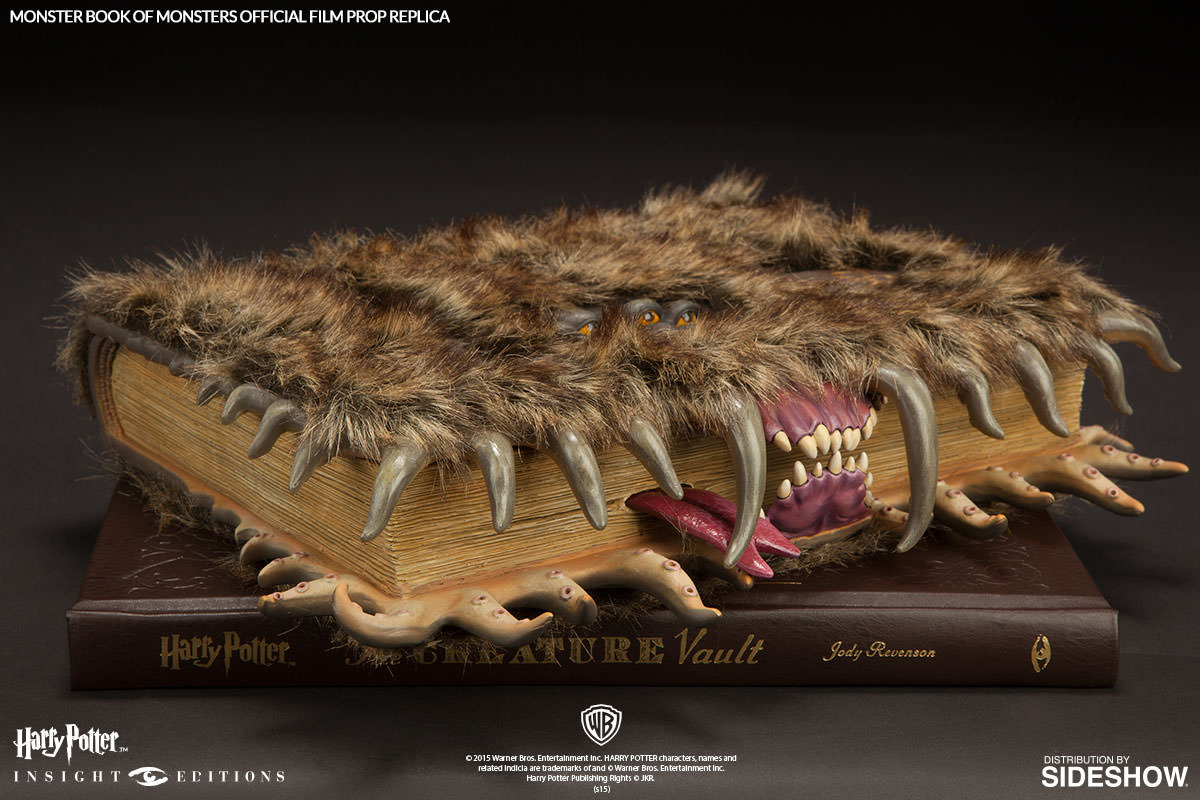 Harry Potter The Monster Book Of Monsters Official Film Pro Sideshow Collectibles