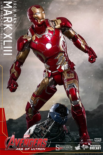 Marvel Iron Man Mark Xliii Sixth Scale Figure By Hot Toys Sideshow Collectibles