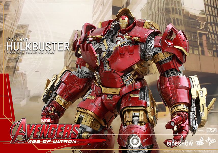 hot toys hulkbuster height