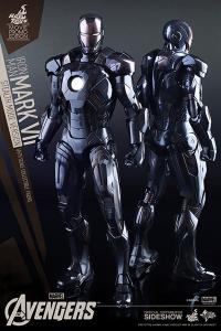 Gallery Image of Iron Man Mark VII Stealth Mode Version Sixth Scale Figure