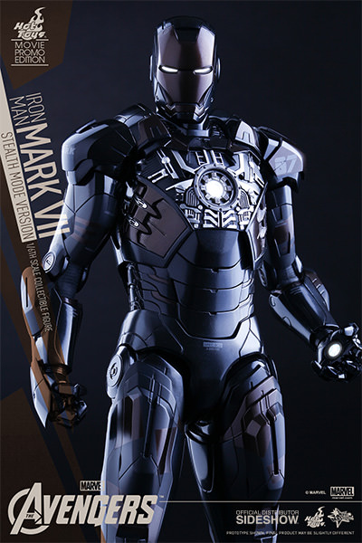 Marvel Iron Man Mark Vii Stealth Mode Version Sixth Scale Fi