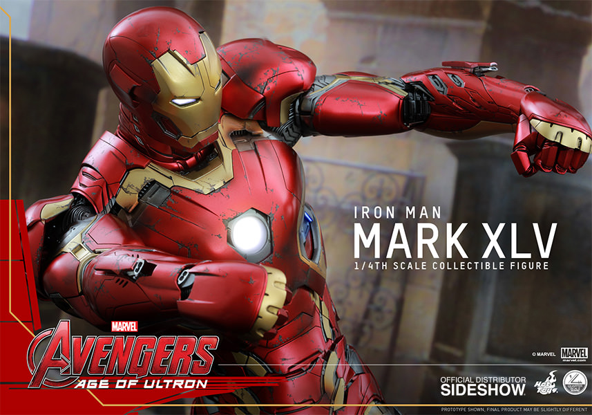 Marvel Iron Man Mark XLV Quarter Scale 