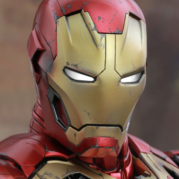 Marvel Iron Man Mark XLV Quarter Scale Figure by Hot Toys