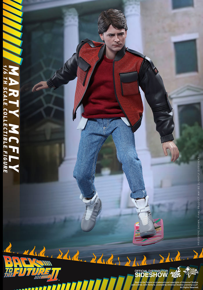 Back to the Future Marty McFly Sixth Scale Figure by Hot Toy | Sideshow ...