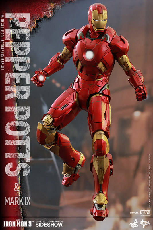 Pepper Potts and Mark IX Collector Edition - Prototype Shown