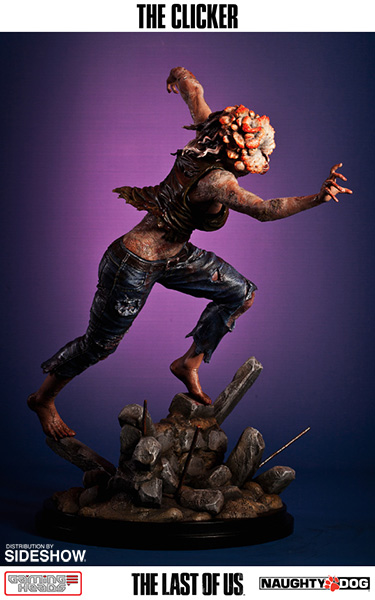 the last of us clicker statue