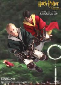 Gallery Image of Harry Potter and Draco Malfoy Quidditch Version Sixth Scale Figure