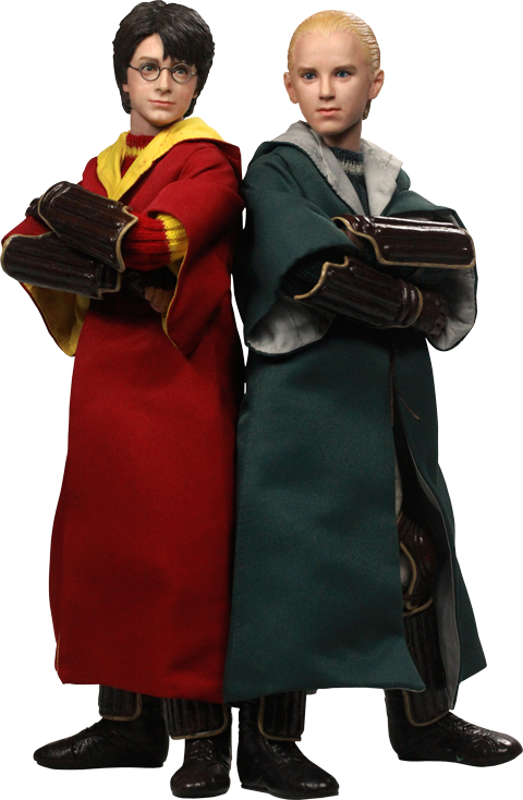 Harry Potter Harry Potter and Draco Malfoy Quidditch Version | Sideshow
