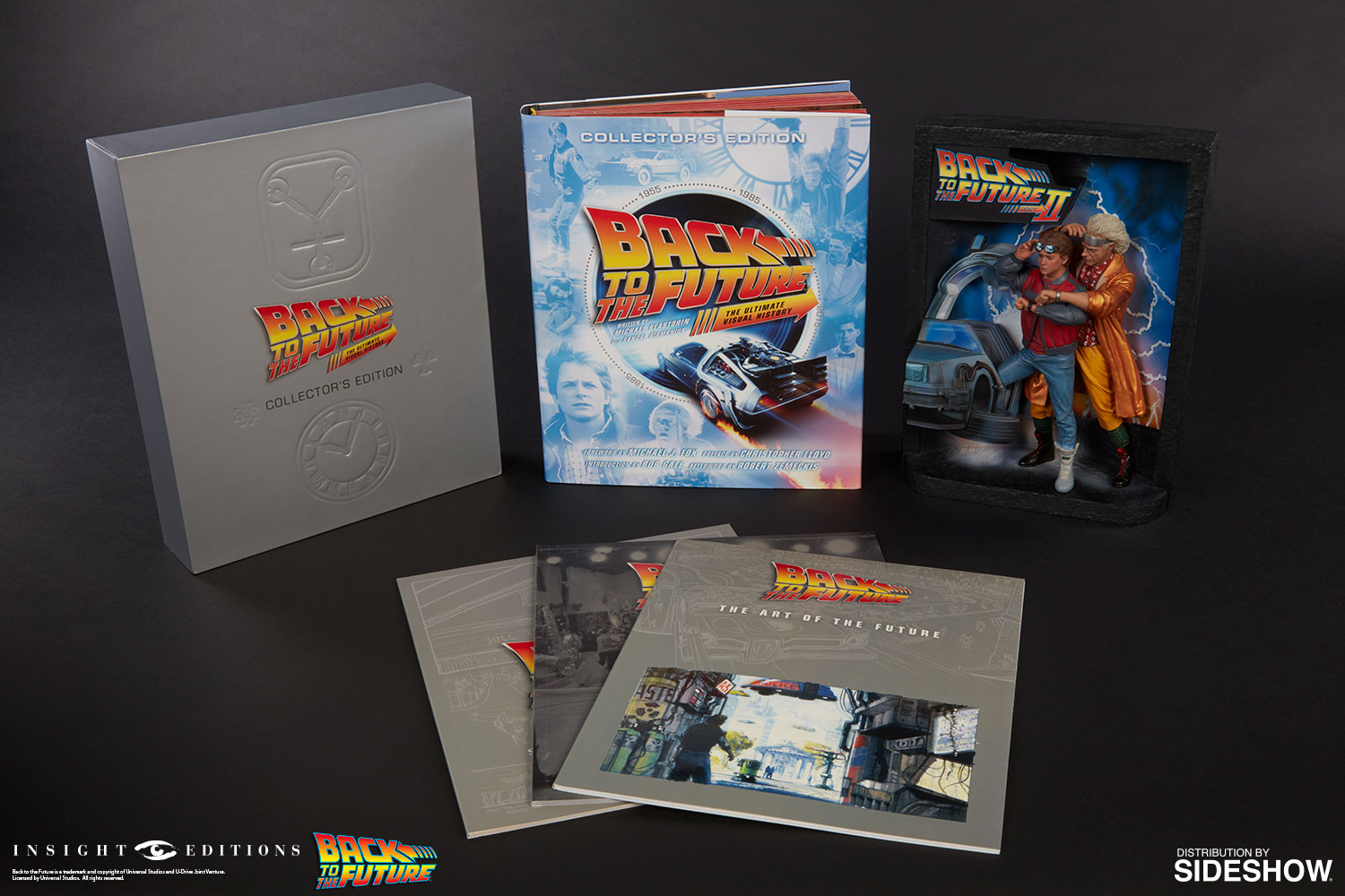Back to the Future Sculpted Movie Poster and The Ultimate Visual History Collectors Edition