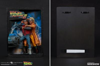 Back to the Future Sculpted Movie Poster and The Ultimate Visual History Collectors Edition