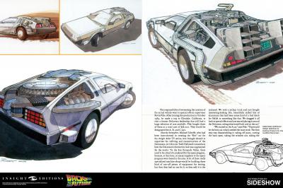 Back to the Future Sculpted Movie Poster and The Ultimate Visual History Collectors Edition- Prototype Shown