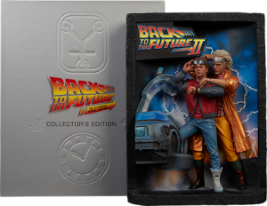 Back to the Future Sculpted Movie Poster and The Ultimate Visual History Collectors Edition Collectible Set