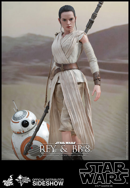 Rey and BB-8- Prototype Shown