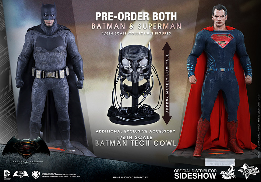 hot toys batman v superman batman