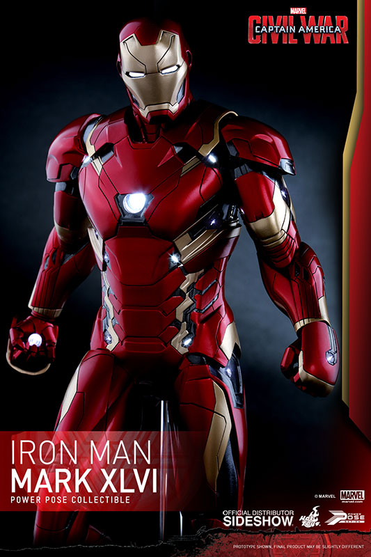 Marvel Iron Man Mark Xlvi Sixth Scale Figure By Hot Toys