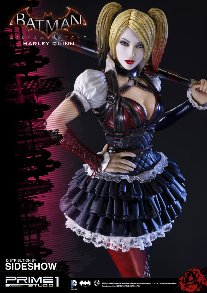 batman arkham city harley quinn statue