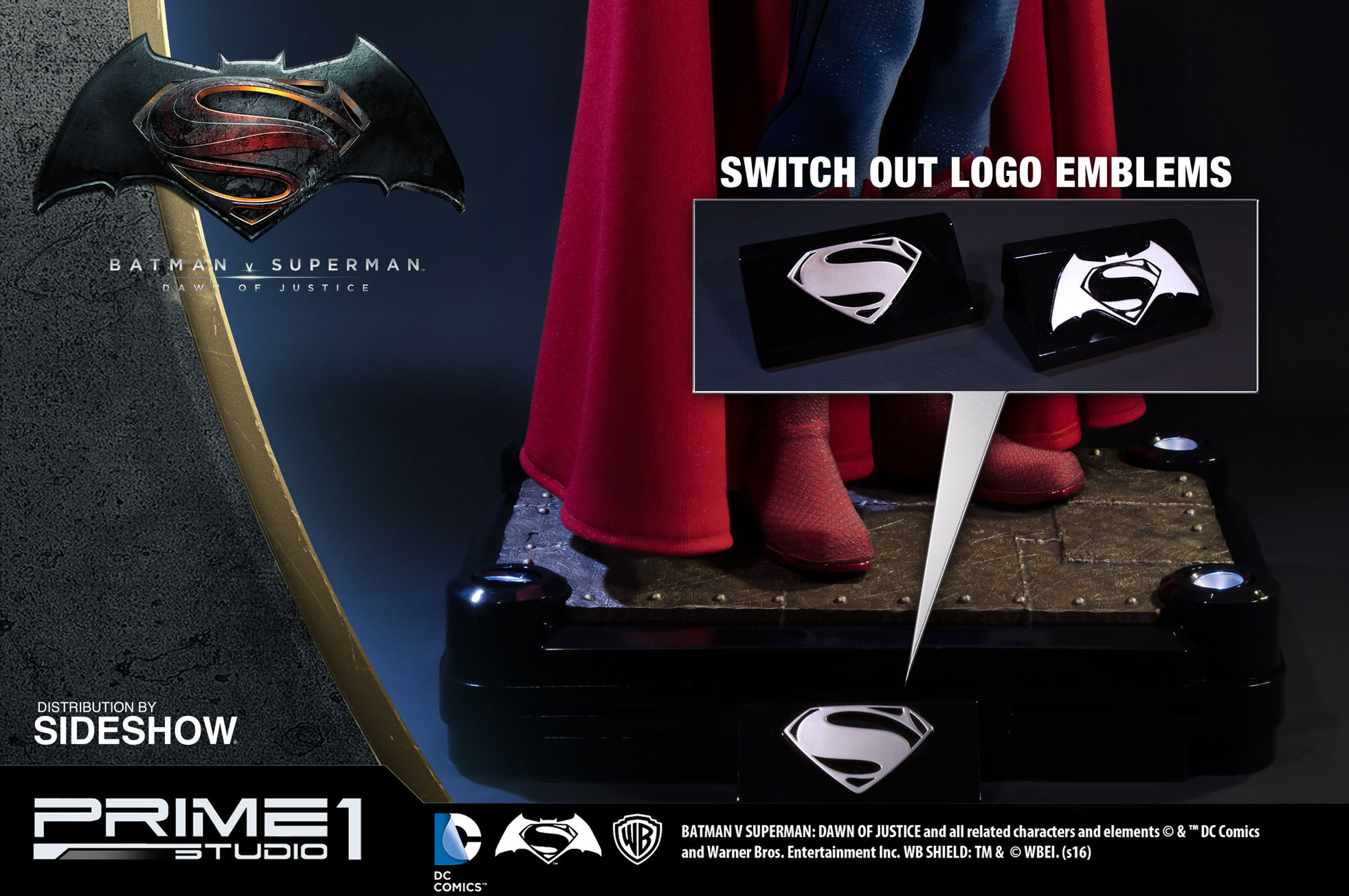 superman statue collection