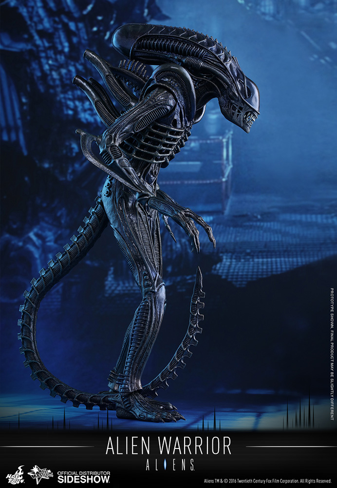 Hot Toys MMS354 Aliens 1/6th Scale Alien Warrior Collectible Figure Free Ship 