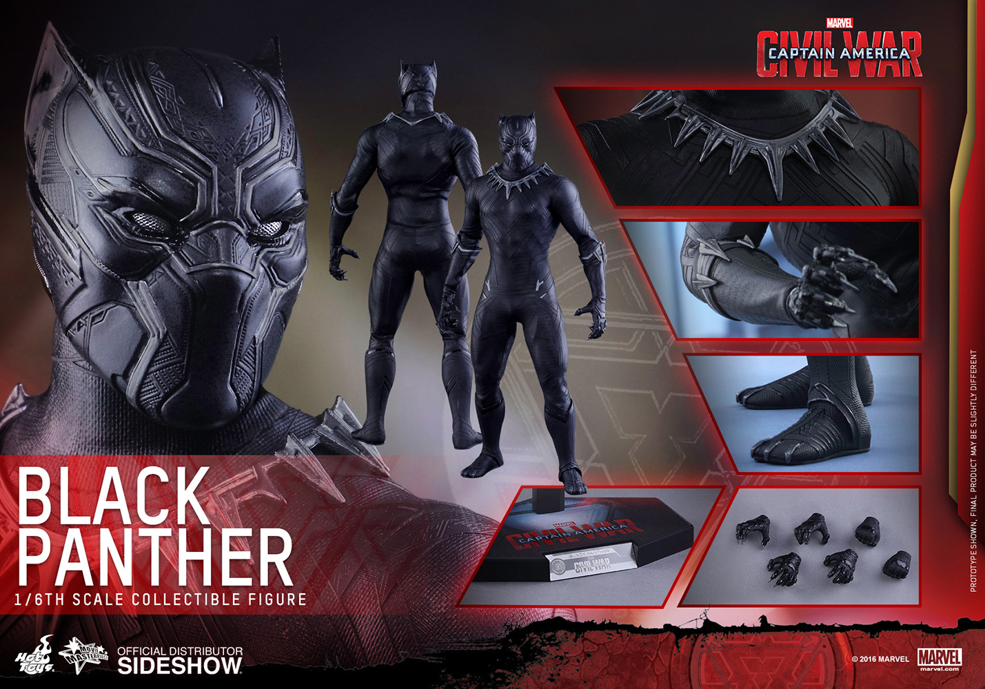 hot toys black panther for sale