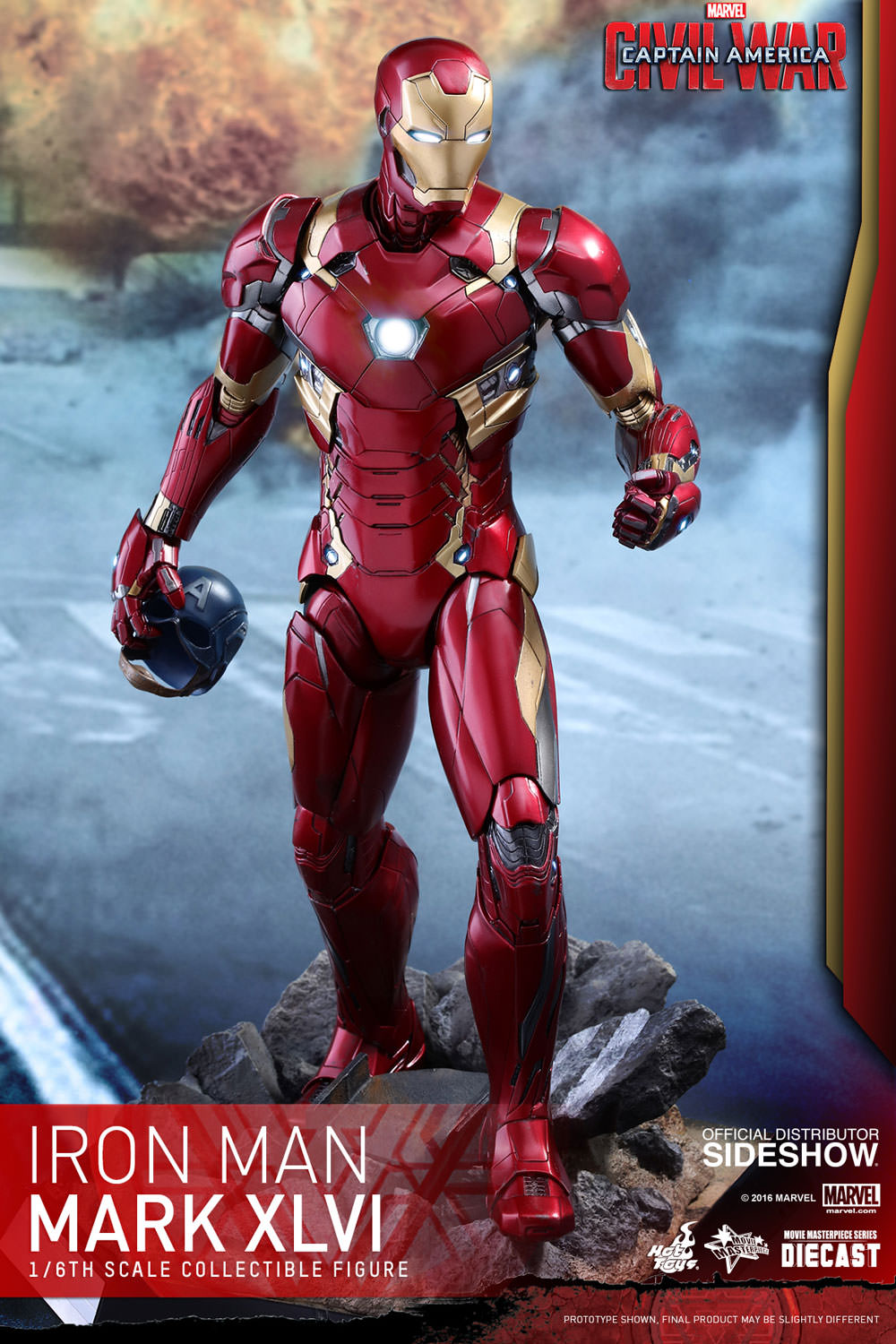 Marvel Iron Man Mark XLVI Sixth Scale 