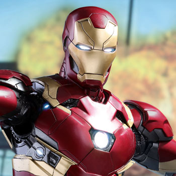 Marvel Iron Man Mark XLVI Sixth Scale Figure by Hot Toys