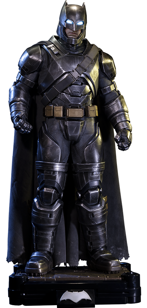 armored batman statue