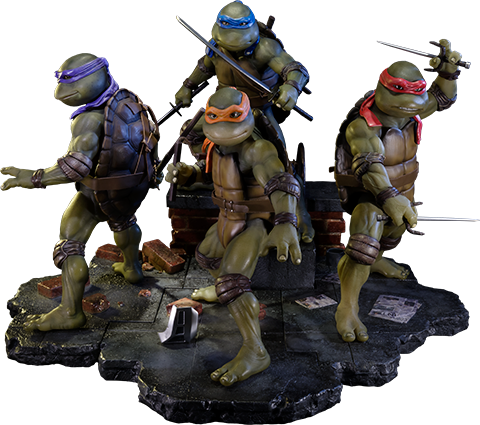 ninja turtles statue