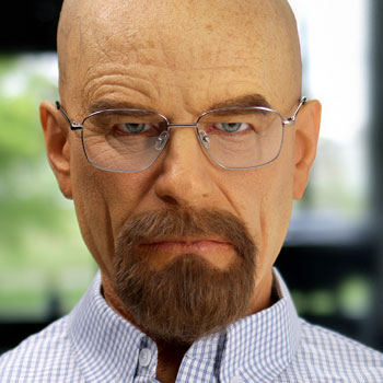 Breaking Bad Walter White Life Size Bust By Supacraft Sideshow