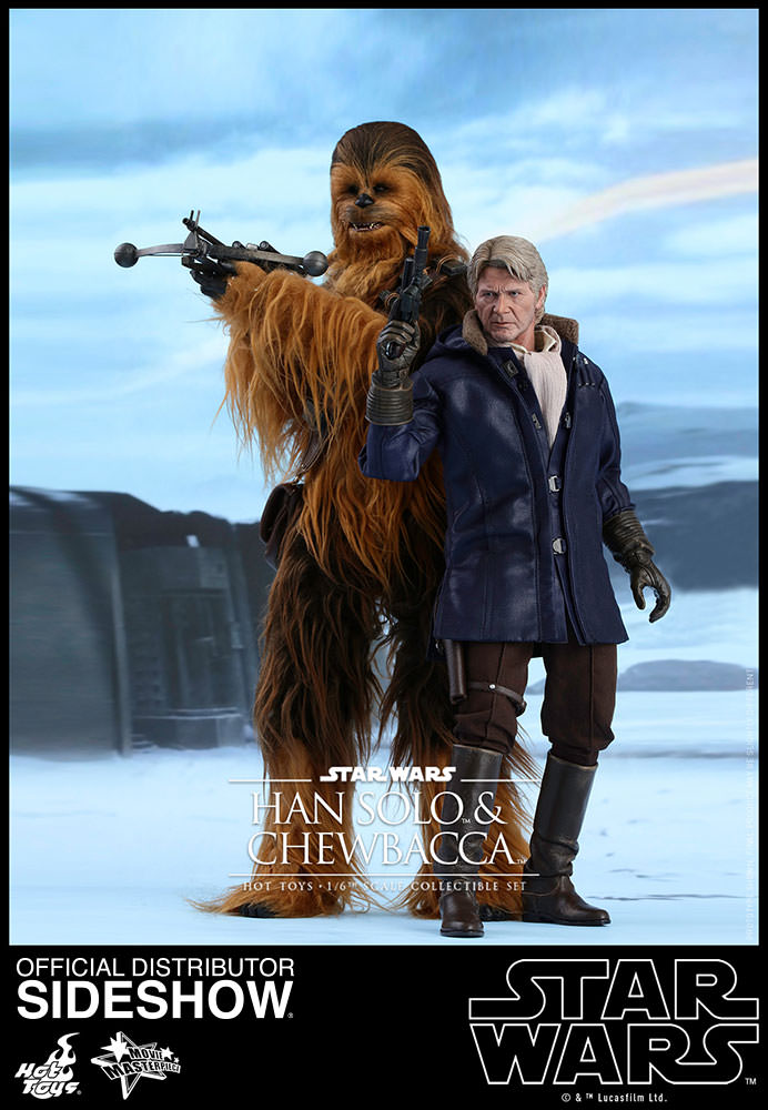 Han Solo and Chewbacca- Prototype Shown