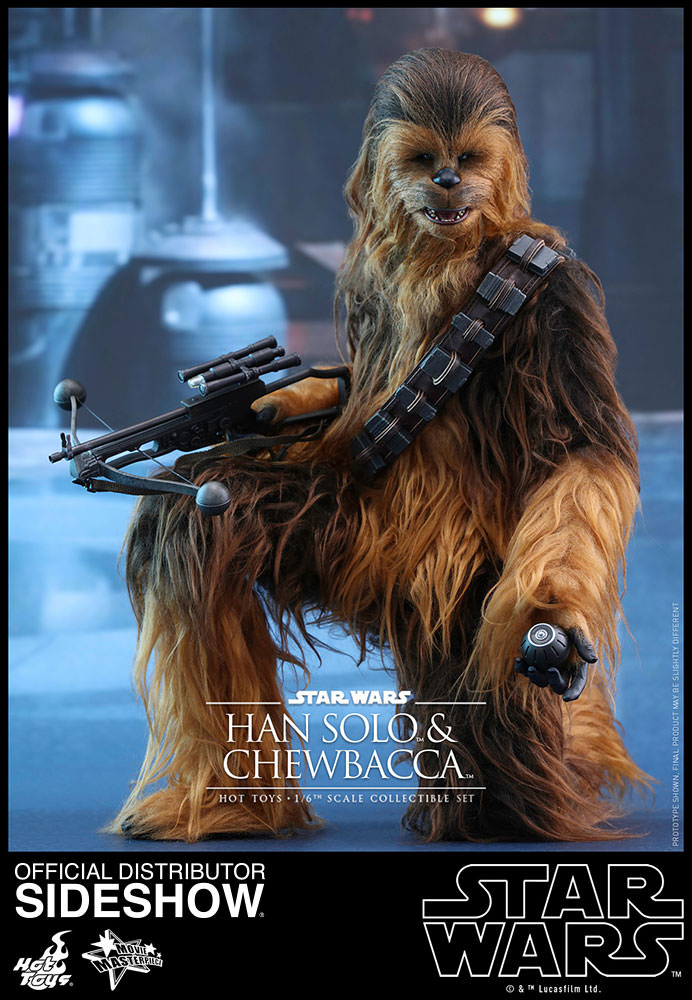 Han Solo and Chewbacca