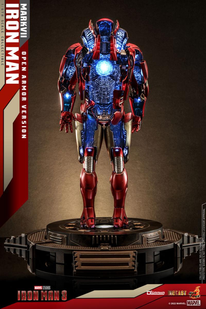 Iron Man Mark Vii Open Armor Version Sixth Scale Diorama By Hot Toys Sideshow Collectibles