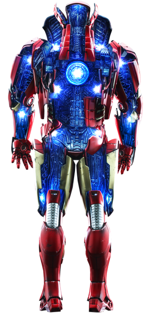 Iron Man Mark VII (Open Armor Version) Sixth Scale Diorama