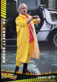 Gallery Image of Dr. Emmett Brown Sixth Scale Figure