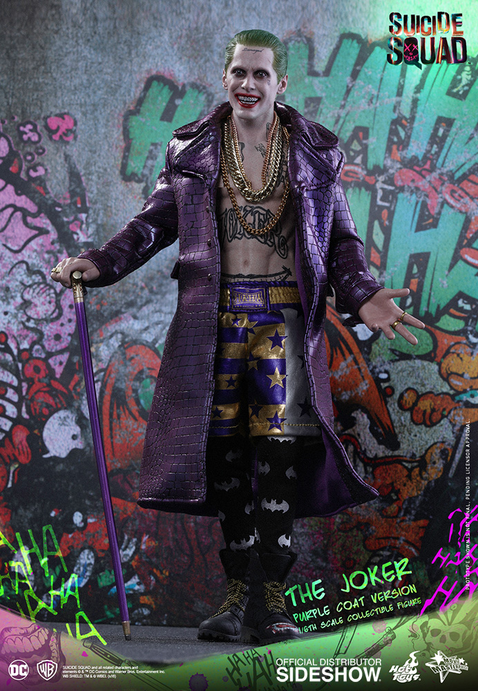 Dc Comics The Joker Purple Coat Version Sixth Scale Figure B Sideshow Collectibles